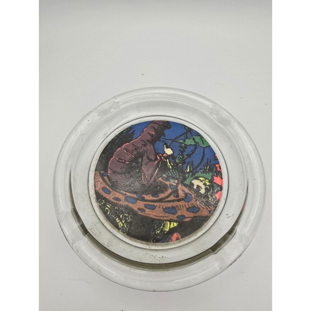 Vintage 90s/Y2K Alice In Wonderland and the Hookah Smoking Caterpillar Ashtray